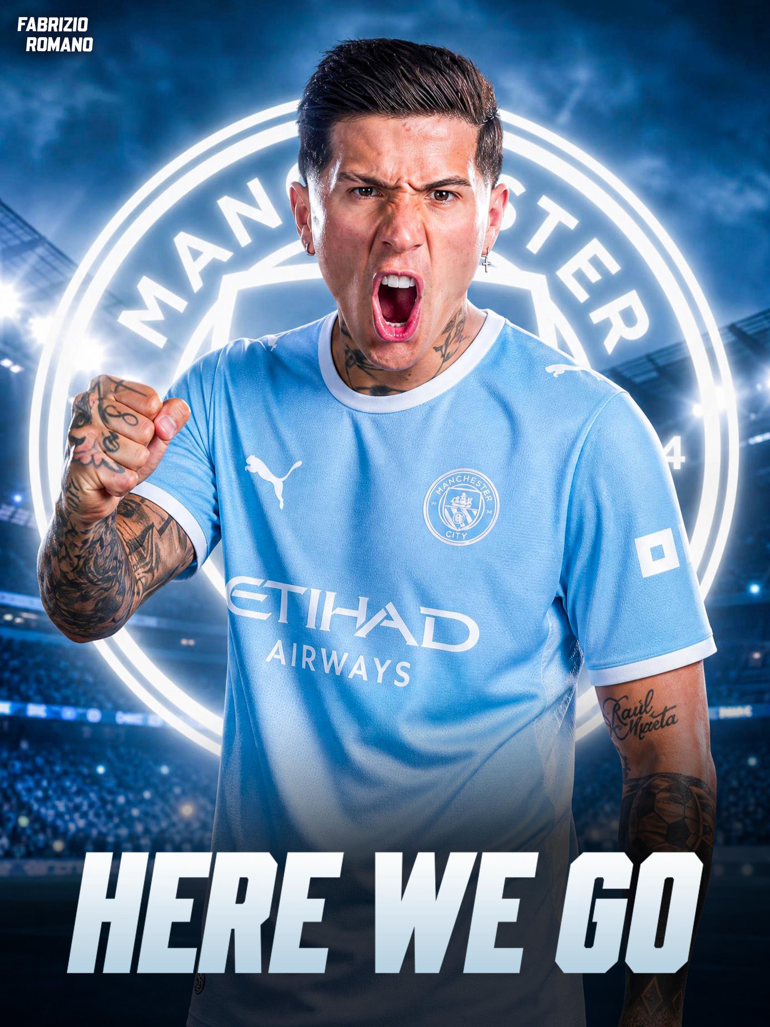Enzo Fernández to Manchester City