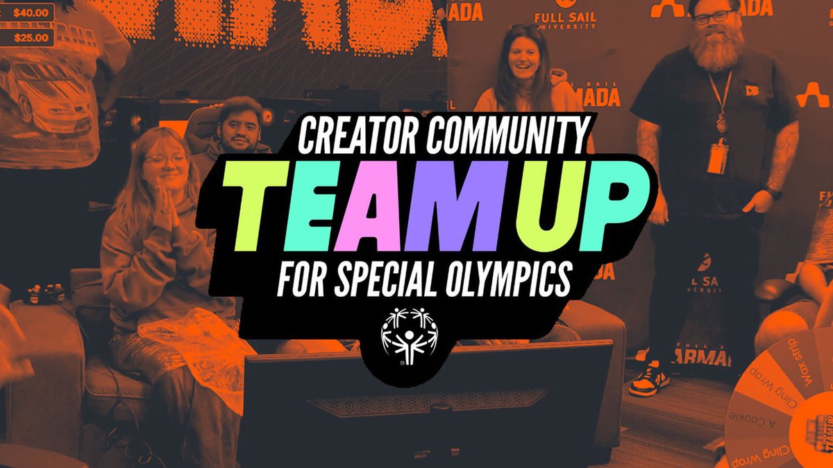 FullSail's tweet photo. Full Sail Armada recently partnered with Special Olympics to help bring gamers, streamers, and content creators together in support of the organization’s mission.

Continue Reading: https://t.co/lJqlyrQDcJ https://t.co/2EZOZ8B7rs