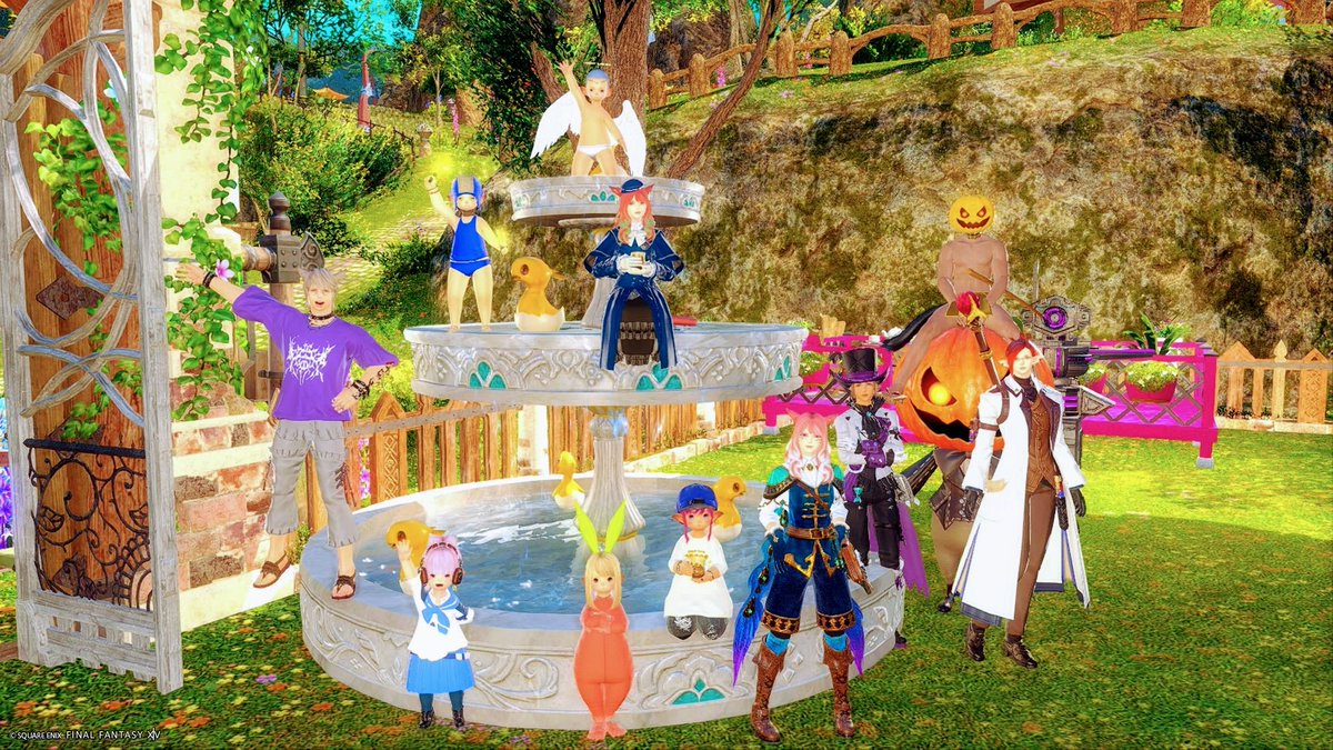 senFF14goku1031's tweet photo. ひっぴさん！はっぴーばーすでい✨️おめでとおおお😆✨️
こうして集まったり今私が楽しめているのは本当に姉妹のおかげ☺️✨️✨️
色々とあるとは思うけど体調に気をつけ、沢山笑って過ごせるよう🤗✨️
皆まってますよー🤭
#FF14 #ひかりとお姉さん #るかりんTV https://t.co/r8WZz52GCT