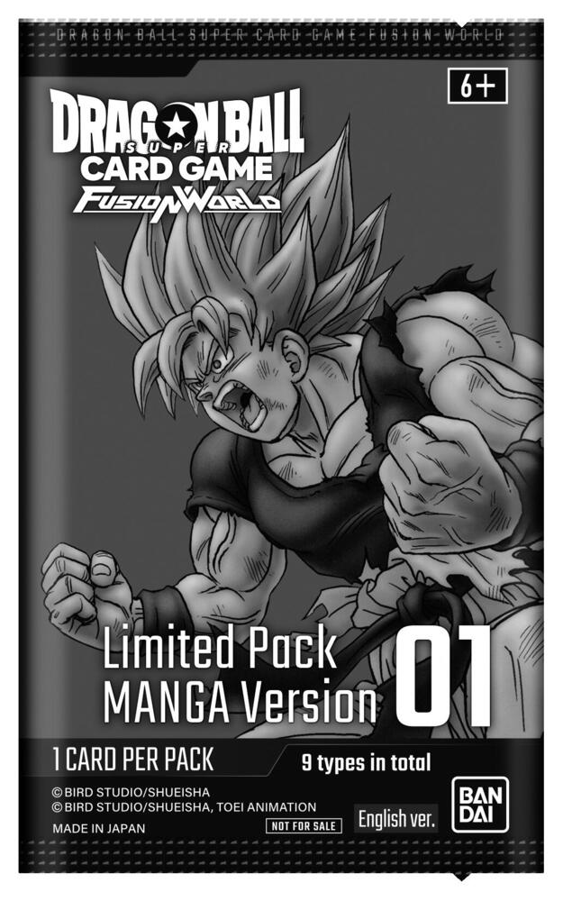 piccolojoestar's tweet photo. One of the best cards to pickup right now from Dragon Ball Fusion World is the FP-034 Son Goku Limited Red Manga. Iconic Super Saiyan with the Red Manga Background just means $$$ in the foreseeable future. 

How can you pack this card? Well its getting harder by the day! 

You would need to get a "Limited Pack Manga Version 01" and try your luck because there are 9 possible red manga limited cards you could get. And yes the FP-034 is the best one you could get (according to me), some old Italian guy says the "SB01-053" is the best play, but we will see. 

What makes the Son Goku FP-034 so "special", well its Goku... and I happen to be a master at recognizing patterns, you see One Piece TCG also has a "Luffy" Red Manga Card. That Luffy OP13-118 in a PSA 10 goes for around 30k USD right now... Son Goku FP-034 in a PSA 10 goes for around $1,300..... (say wallah)

With the potential Dragon Ball Fusion World has I see this card going even further beyond ;) AHHHHHH. 

Anyways I was just posting about this because there are a lot of faders. A lot of them. I guess I'll see them on the other side of the sale. 

What will I do with the profits? Build my own cartel.
