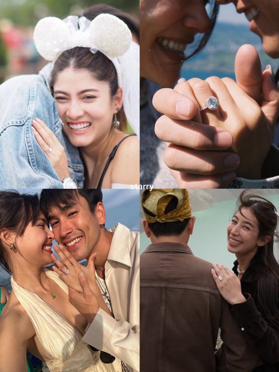 SSMooMoo's tweet photo. แหวนขอแต่งงานของสาวๆ 4หัวใจแห่งขุนเขา งดงามมากๆ รอยยิ้มและความฝันของผู้หญิงทุกคน🥹🫶🏻 https://t.co/Hq9EY3aZRM