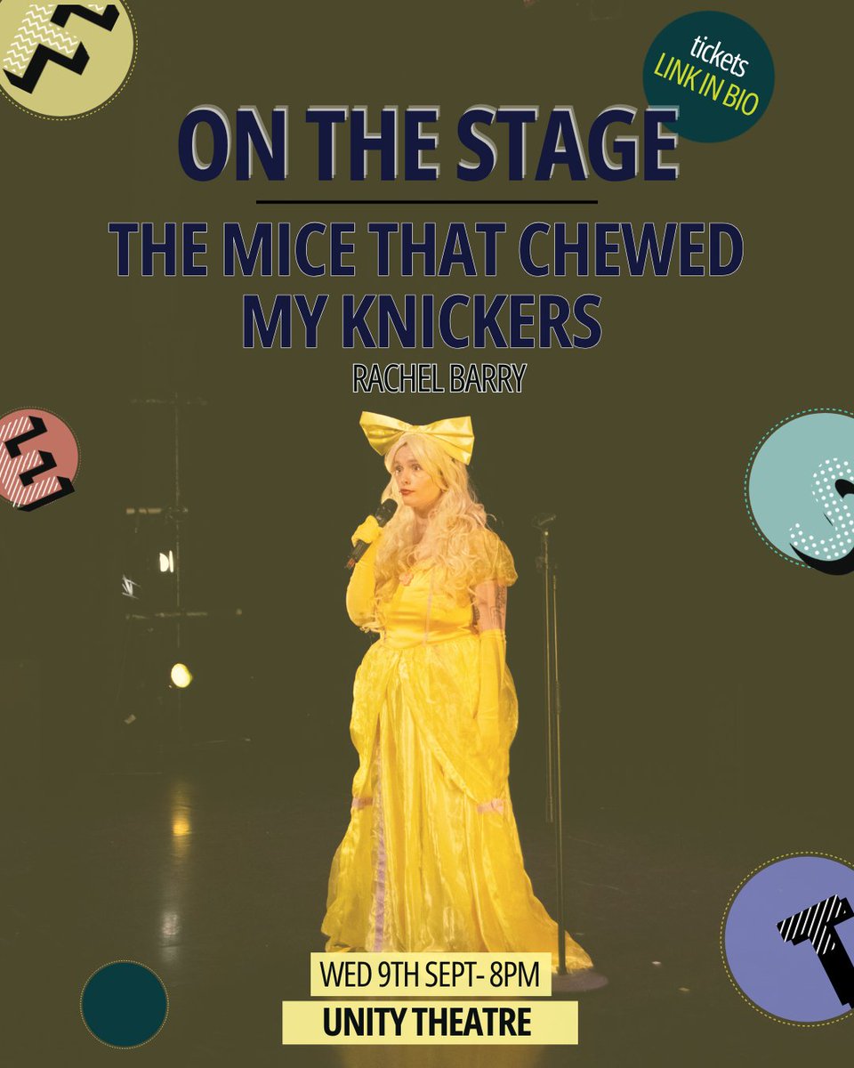 PhysicalFest's tweet photo. ON THE STAGE | The Mice That Chewed My Knickers
Three characters. One interweaving storyline. Probably.

Meet Beans, a Scouse princess afraid of jazz music; a taxi driver from Birmingham and his small, sickly dog; and a nervous system cosplaying as a waiter. https://t.co/jgHrKBLLsP