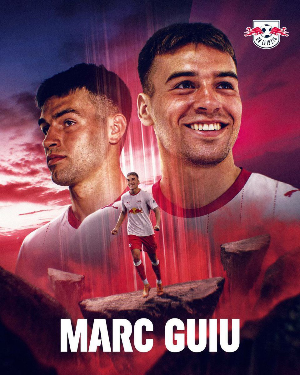 LiveWire_Footy's tweet photo. 🚨🔴⚪️ 𝐎𝐅𝐅𝐈𝐂𝐈𝐀𝐋: Marc Guiu is officially an RB Leipzig player! 🇪🇸

Leipzig have completed the €16M move from Chelsea, with the striker signing a five-year contract. 🔒📝

#Guiu #RBLeipzig #CFC https://t.co/ZEs6pMYep5