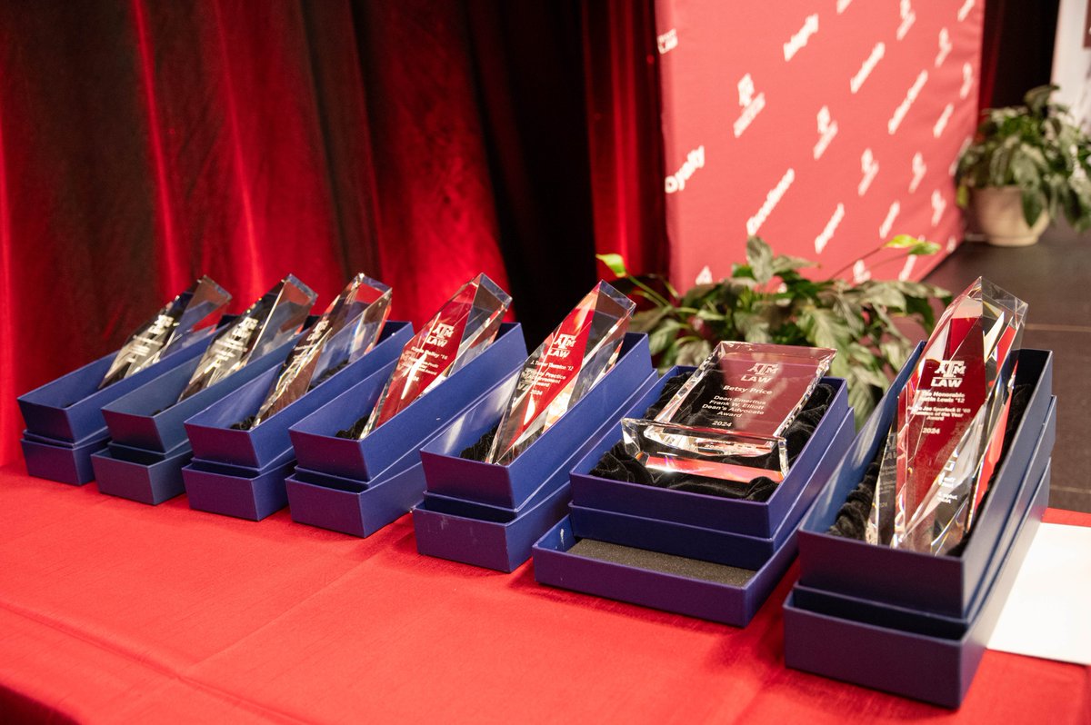 TAMULawSchool's tweet photo. The Texas A&amp;M Law Alumni Board of Directors has announced its 2026 Alumni Legacy Award recipients. Congratulations to the selected alumni, who will be honored at the sixth annual awards reception on Oct. 10. See the full list. 👇https://t.co/8mkyMerolS https://t.co/xeSJiOu7xJ