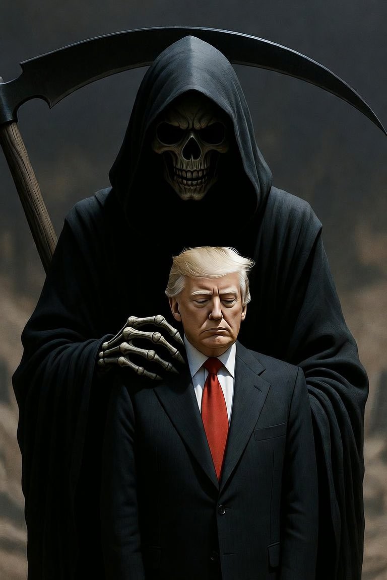 TheReaperGrim's tweet photo. Americas Mole Good job Donnie your war is going to bring alot of souls to me https://t.co/ySiMArG4LG