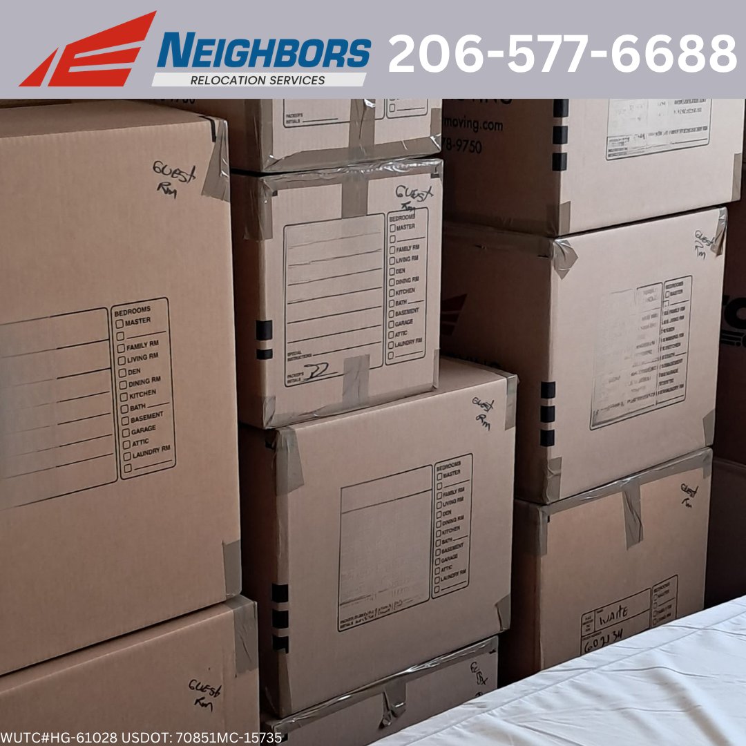 SeattleMover's tweet photo. Us: "We've got this."
The boxes: Stacked perfectly. 🧱

Moving is stressful, but packing doesn't have to be. Sit back, relax, and let us turn that mountain of clutter into a masterpiece of organization. Call us today to book your move! https://t.co/7f70sYxdfR