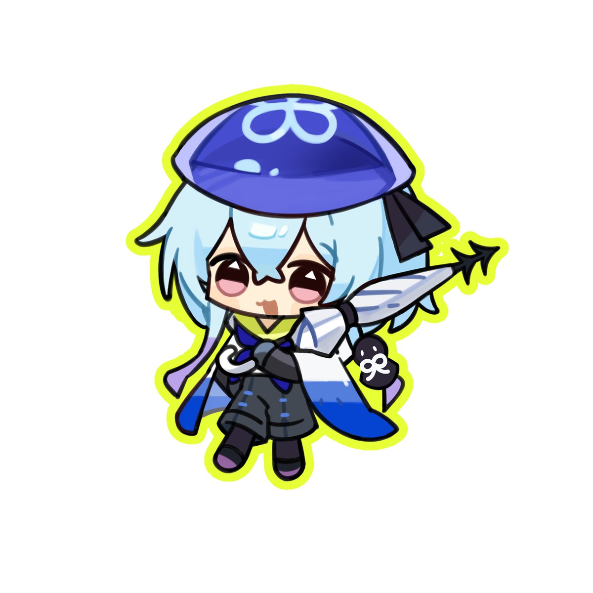 aks_saak's tweet photo. #Arknights #Mizuki 🪼 https://t.co/zRvzz2RQqG