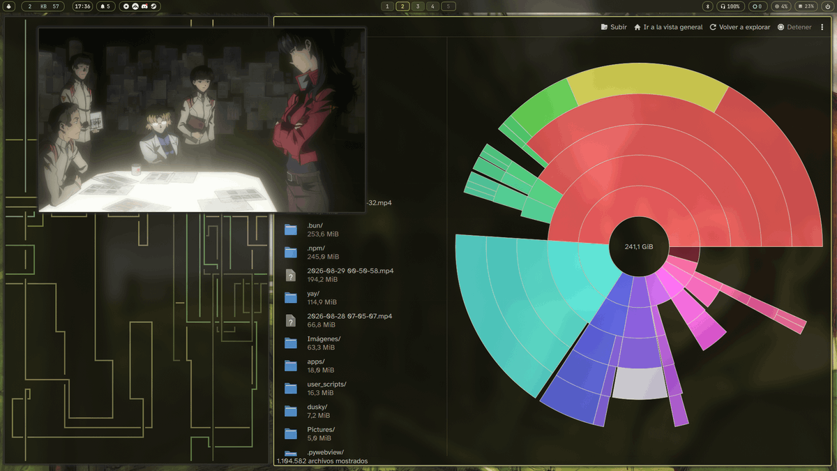 bot_unixporn's tweet photo. [Hyprland] Lain Matugen-Themed Custom Rice (duskylinux)
Link: https://t.co/8qUU4zmMVZ

#unixporn #linux #screenshot https://t.co/lUlru3rUUY