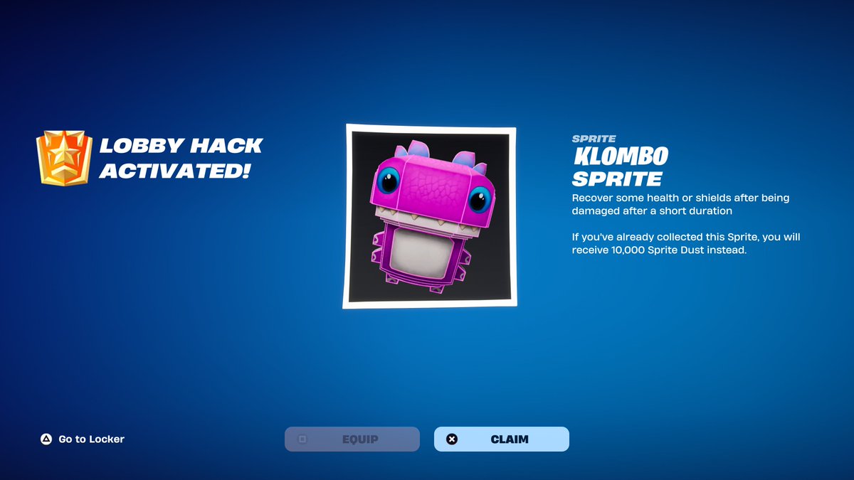FortniteFNLK's tweet photo. Fortnite Klombo Sprite Admin Panel Codes
 
https://t.co/b25YFSGN1o https://t.co/XfCv2j82b8