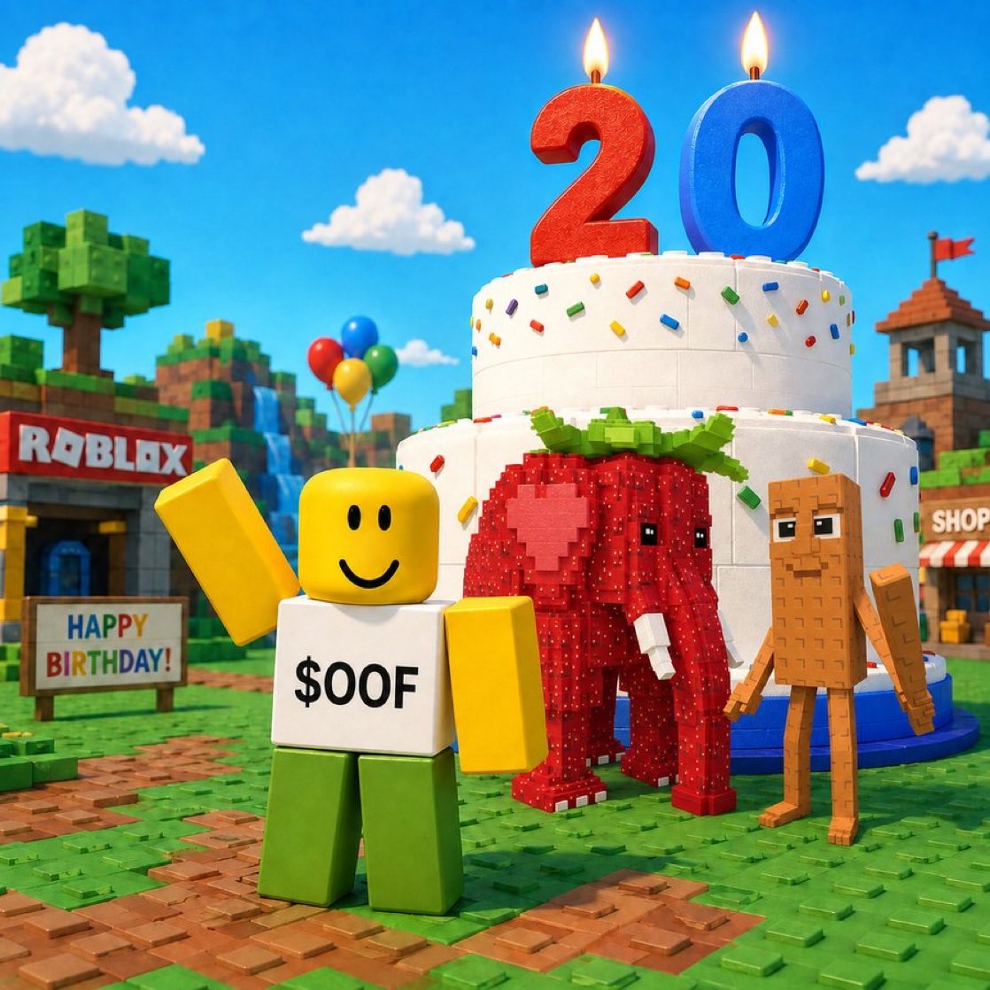 OOFonRH's tweet photo. @Roblox happy oofday Roblox 🎂 https://t.co/5wCNCX9Kz8