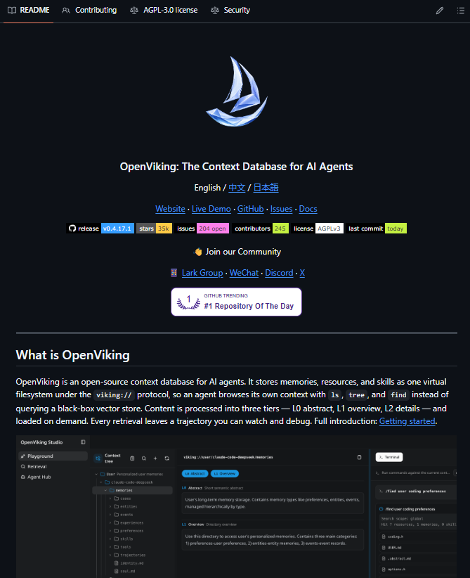 RodmanAi's tweet photo. 7 GITHUB REPOS THAT SHOULD BE ILLEGAL TO HAVE 🤯

I went digging through GitHub again.

Found 7 open-source projects that are way too interesting to be this quiet:

1. DeepTutor — AI-powered personalized learning
https://t.co/t3o1gp5VXw

2. OpenViking — Context database for AI agents
https://t.co/0Dj2YfO8Wz

3. Headroom — Reduce LLM context without losing useful information
https://t.co/tgNHKav4uE

4. AI Hedge Fund — Multi-agent market analysis
https://t.co/c4REeRdu93

5. Khoj — Self-hosted AI second brain
https://t.co/cFJpyhQziy

6. Letta — AI agents with persistent memory
https://t.co/CdzwQtON5K

7. Open WebUI — Self-hosted interface for AI models
https://t.co/QEkFMqd5SI

All free.
All open source.

Bookmark this before you fall down another GitHub rabbit hole. 🔖