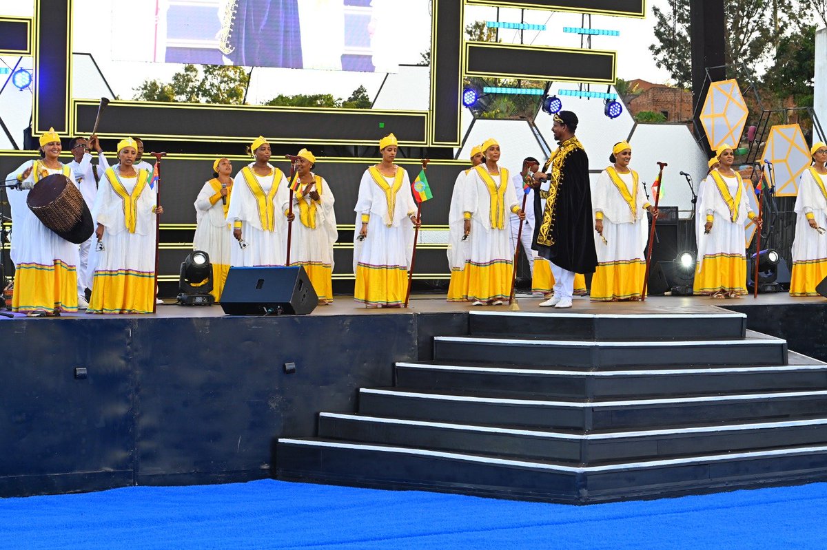 Ap_FidelSankara's tweet photo. Have you ever experienced Ethiopian praise and worship .... very deep stuff going on here at the Zoe Fellowship grounds in Kigo Lweza.  Anti Honor celebrations for Prophet Elvis Mbonye 

#ProphetElvisMbonye https://t.co/NWZwZIeGjj