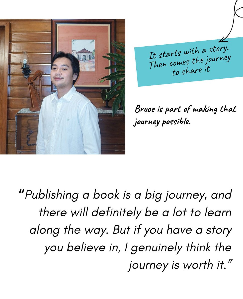 tellwelltalent's tweet photo. Meet Bruce Navarro, one of Tellwell’s Publishing Consultants! 📚

Get to know Bruce and discover more about the person behind the conversations with aspiring authors. Read the full Meet the Team feature on the Tellwell Blog, link in bio

#PublishingConsultant
#TellwellPublishing https://t.co/PTBF1kj6HT