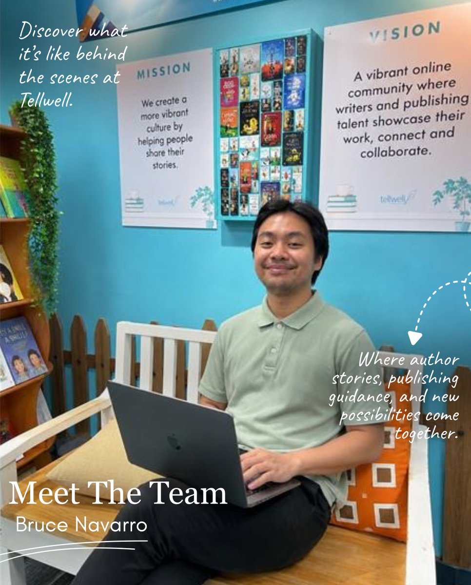 tellwelltalent's tweet photo. Meet Bruce Navarro, one of Tellwell’s Publishing Consultants! 📚

Get to know Bruce and discover more about the person behind the conversations with aspiring authors. Read the full Meet the Team feature on the Tellwell Blog, link in bio

#PublishingConsultant
#TellwellPublishing https://t.co/PTBF1kj6HT