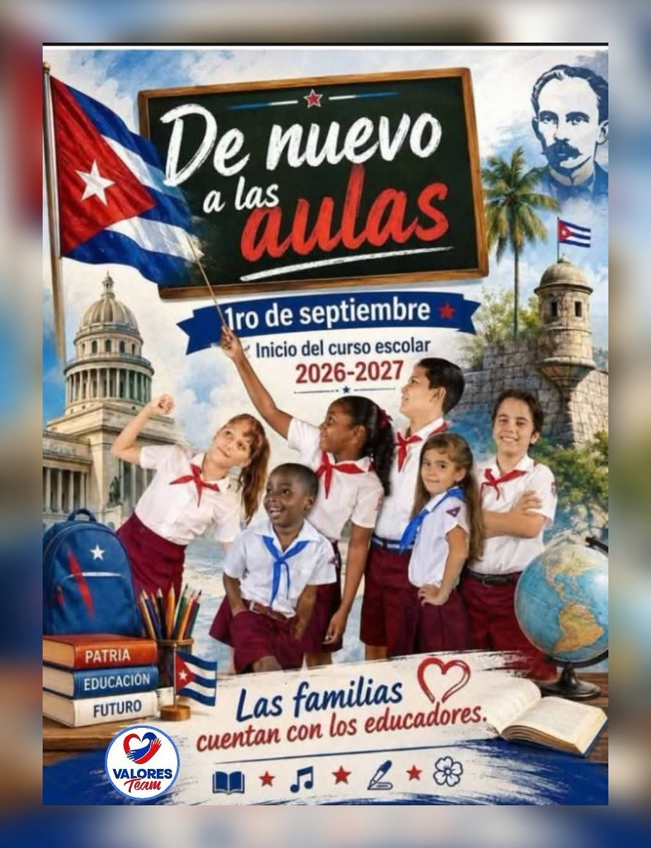 FocRuiz's tweet photo. #1DeSeptiembre
#ConFidelEnCadaAula
@CubaMined https://t.co/t9rpY53uBF
