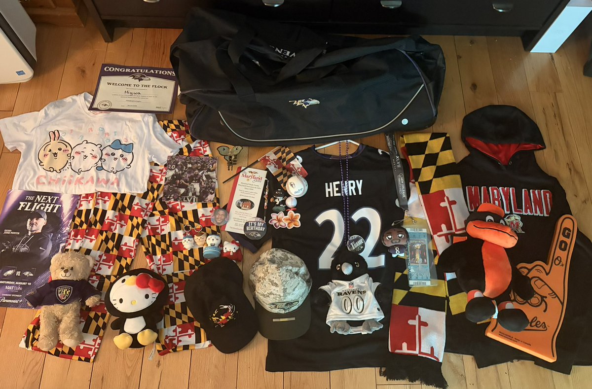miywapan's tweet photo. BALTIMORE HAUL!!!!!!!! https://t.co/GHQu2G8mQC