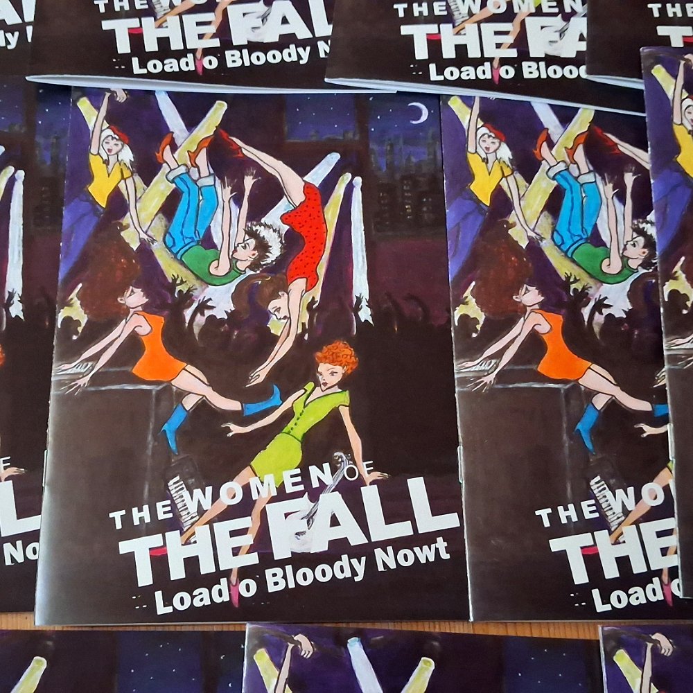 Route_News's tweet photo. Issue #2 of Load o Bloody Nowt has arrived. It will be available from our stall at the Women of The Fall Weekender on Saturday and Sunday. See you there. https://t.co/nYeD2vgIx7