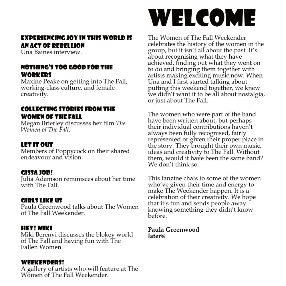 Route_News's tweet photo. Issue #2 of Load o Bloody Nowt has arrived. It will be available from our stall at the Women of The Fall Weekender on Saturday and Sunday. See you there. https://t.co/nYeD2vgIx7