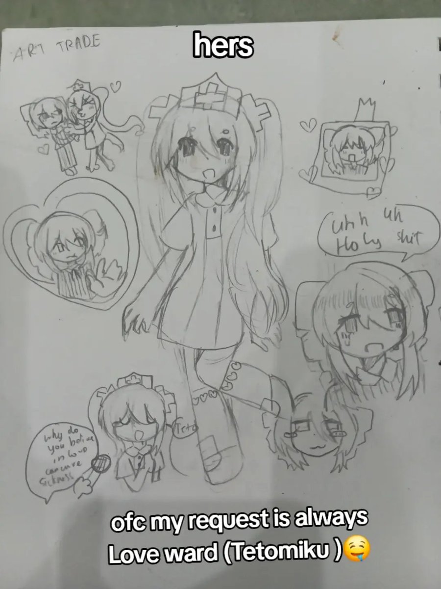 MRbaconnotez's tweet photo. Hi but check out my lil sis Ttmk art 😍😍😍
#テトミク #ttmk https://t.co/SlRzsFJ7oI