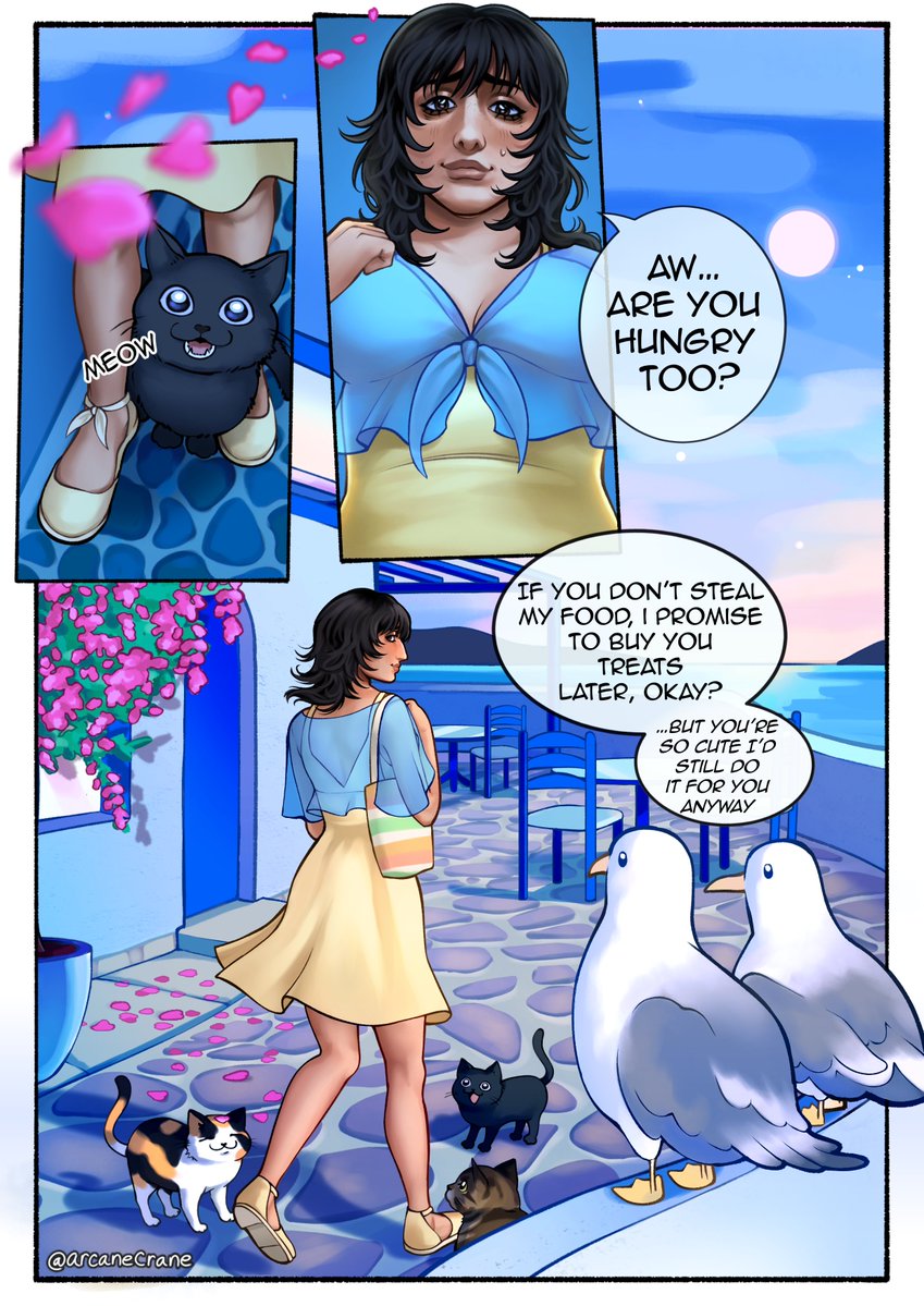 ArcaneCranes's tweet photo. 💙🥙 My comic for Better Moments: an Anya Zine
🔗 to view the full zine in the comments!

#mouthwashing https://t.co/gn0T28itXt