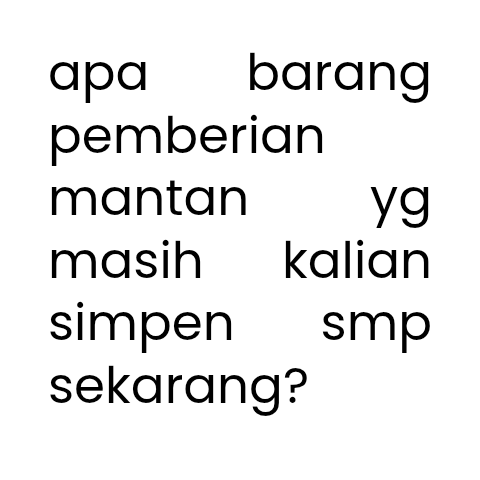 skipbreakfast_'s tweet photo. ada ga? https://t.co/mHa9Wassw1