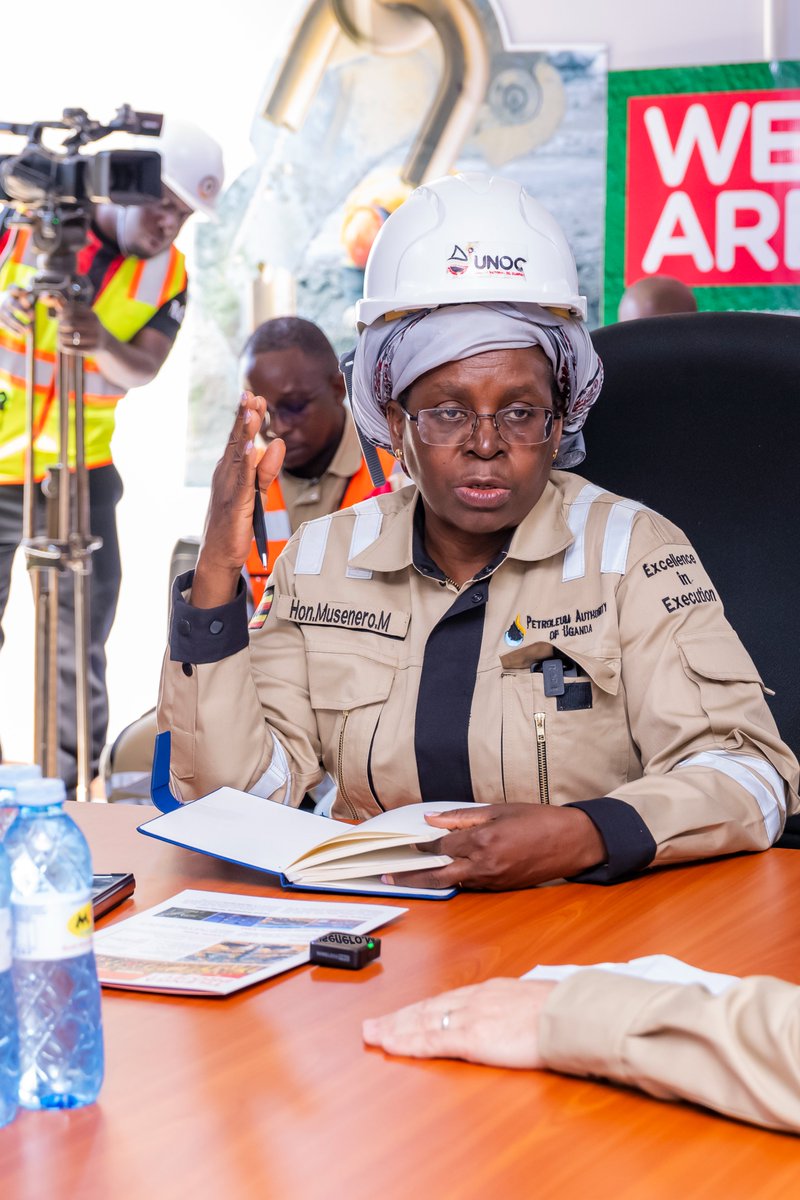 TotalEnergiesUG's tweet photo. The Minister of Energy and Mineral Development, Hon. @DrMusenero, commended the significant progress made across the #TilengaProject and highlighted its potential to drive long-term socio-economic transformation.
She noted that while key infrastructure, wells, and pipelines are largely in place, the project's impact must extend beyond construction to creating sustainable opportunities for communities and workers through skills development, enterprise growth, and value creation across the broader oil and gas value chain.
“My expectation is that it will be permanently transformative. We must ensure that the people, businesses, and communities that have grown alongside this project continue to benefit and move forward long after construction is completed.”