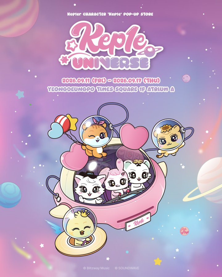 Love4Kep1's tweet photo. Kep1e is back with an upcoming pop-up store!!! (Let’s hope for online sales as well!!)
#Kep1er #케플러 #Kep1e #케플이 https://t.co/KwjLOBkmh9