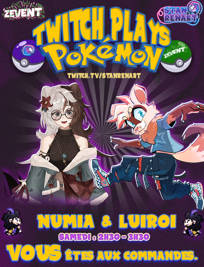 Numia__'s tweet photo. OMG ! 💜

J'ai l'honneur de faire partie de cette équipe notamment du côté commentateur, on vous proposera des folies ! 💜

Vous pourrez me retrouver dès vendredi 22h30 avec @StanRenart et @Siroh_VTuber mais pas que !

Je serais aussi présente à plusieurs moments : 
Samedi de 1h30 à 3h30 avec @LuiroiS et @TheSolilesse 
Mais aussi le samedi après-midi de 13h30 à 14h30 avec PancakeTheKaiju ! 

J'ai très très hâte de pouvoir apporter un peu de force à cet évènement qui m'a vue grandir ! 💚