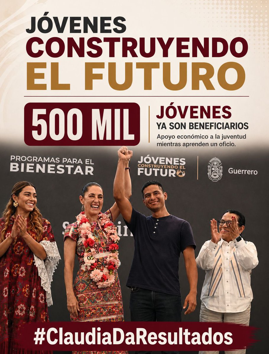 CapaceteLO's tweet photo. Mejor salario, vivienda y estabilidad: eso sí se siente en la vida real #ClaudiaDaResultados https://t.co/enYd0gubYO