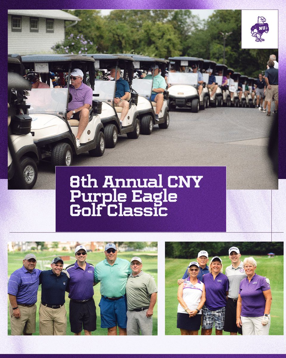 NiagaraMBB's tweet photo. ⛳️ Join us on the green in Syracuse on 9/21!

Grab your spot and support the Purple Eagles.

🔗 https://t.co/QXBgMbx2n1 https://t.co/daM9TY3O5v