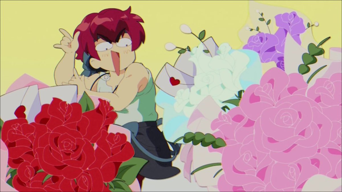 yukk_222's tweet photo. @MarchsYume I love the aesthetics of the original series! (I've only seen like three episodes though) 
Imagine him wears a Sailor Soldier suits and poses like this lol https://t.co/4SvoDcNdEt