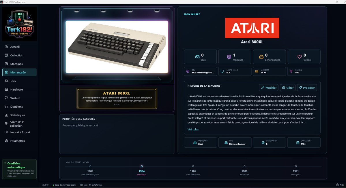 turk182es's tweet photo. Et voila, mon programme de gestion de collection est terminé et 100% fonctionnel 😊
J'ai donc pu rentrer toute ma collection et je peux enfin la consulter online afin de ne pas acheter de doublon 😄
Bonne soirée les amis !
#Retroblog #Retrogaming https://t.co/KWETEVXx6j