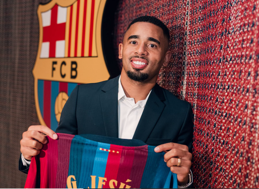 K24Tv's tweet photo. Gabriel Jesus: 10 things you did not know about new Barcelona signing.

Read the full story here: https://t.co/IQ8O30CCJV https://t.co/VzzifZod0b