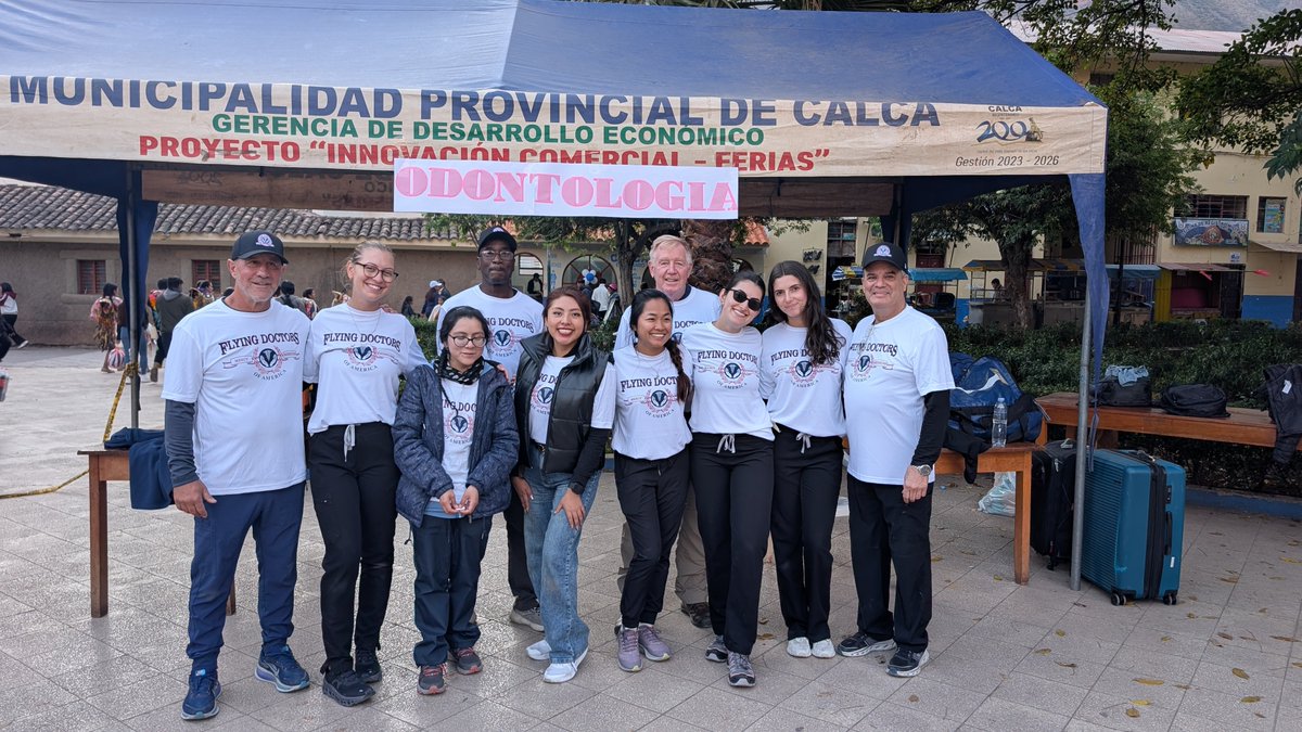 MacFarlaneDMD's tweet photo. 🇵🇪❤️ Some journeys stay with you forever.

Dr. Glenn was grateful to serve alongside the Flying Doctors of America team in Peru—sharing care, compassion, and meaningful connections with the communities they visited.

#PeruMedicalMission #FlyingDoctorsOfAmerica #DrGlennMacFarlane https://t.co/r2oSLtfYR8
