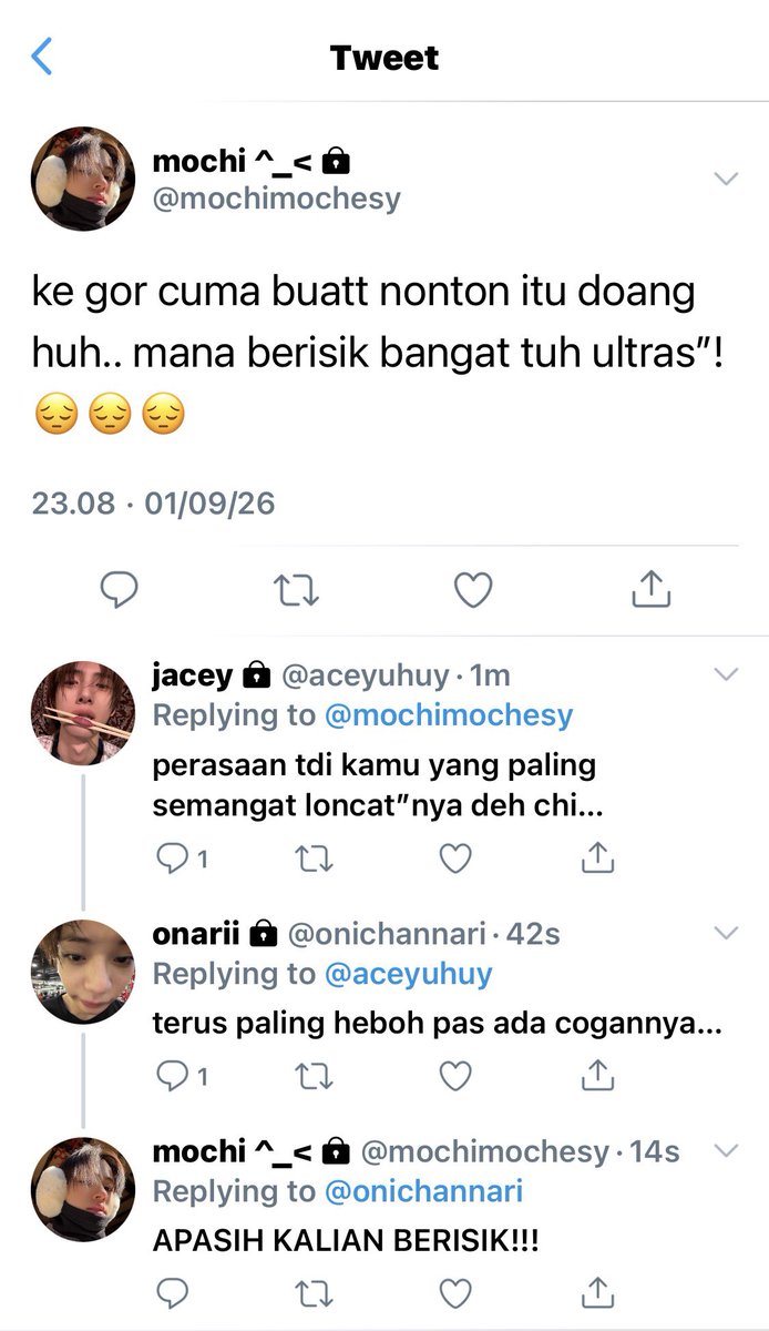estelerDHIK's tweet photo. a #keonhyeon au

— akhtar ( kh ) ketua ultras yang awalnya gak tertarik ngelihat mochi ( sh ) di gor karna pakai”an nya terlalu mencolok, tapi lama lama akhtar ( kh ) kepincut juga sama tingkah lakunya mochi ( sh ) yang menurut akhtar ( kh ) gemes.

estelerDHIK https://t.co/I1vrkfwmyJ