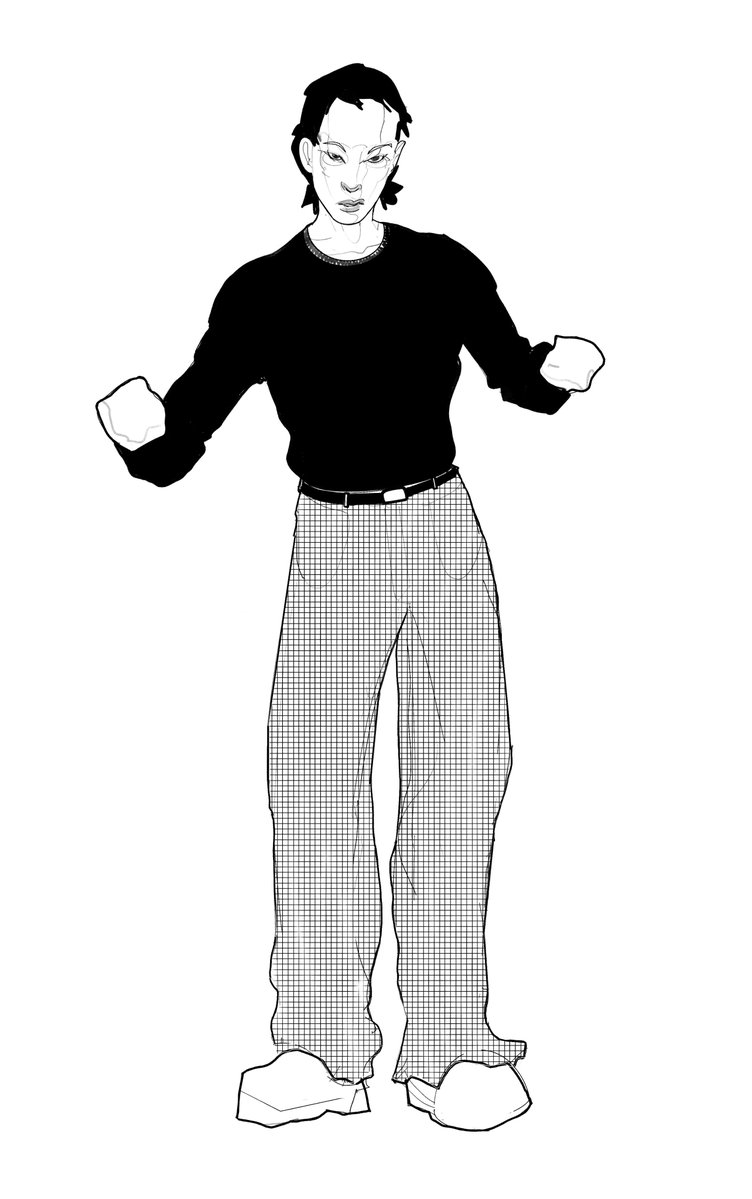 artneew's tweet photo. @Lunaflorisi cool pants, no ref https://t.co/uZXP80nCrE