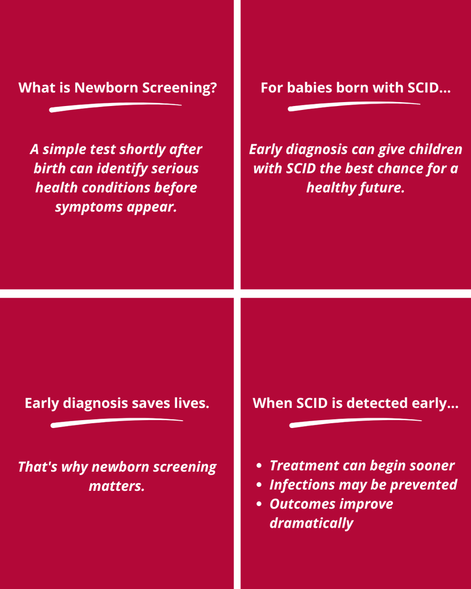 Info4PI's tweet photo. 💙 September is Newborn Screening Awareness Month. For decades, our founders, Vicki and Fred Modell, tirelessly advocated in Washington D.C. for the addition of Severe Combined Immunodeficiency (#SCID) to the federal #NewbornScreening panel. From testifying before Congress to meeting with policymakers, they never stopped pushing to ensure that every baby had the chance for early diagnosis and life-saving treatment.

In 2018, their vision became reality - SCID screening was implemented in all 50 states, Washington D.C., Puerto Rico, and the Navajo Nation. Since then, nearly 42 million newborns in the U.S. have been screened! ❤️ #ScreenEveryBaby
