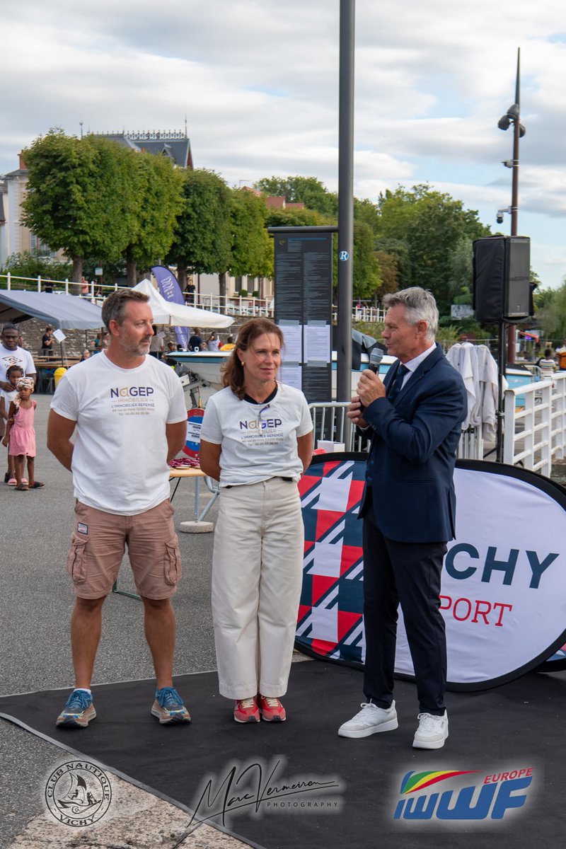 patricemartin12's tweet photo. #EuroWaterki #Racing #Vichy2026
Merci à M. le Maire @Aguilera_Fred  pour son accueil, au CN Vichy, sa présidente Marie-Françoise Henry-Pégand et l'ensemble des bénévoles pour leur investissement, à Vichy Sport ainsi qu'à Richard Hernaez, Chris Rydl et Peggy Piron 
#IWWEurope 2/2 https://t.co/lOLfsP5Pox