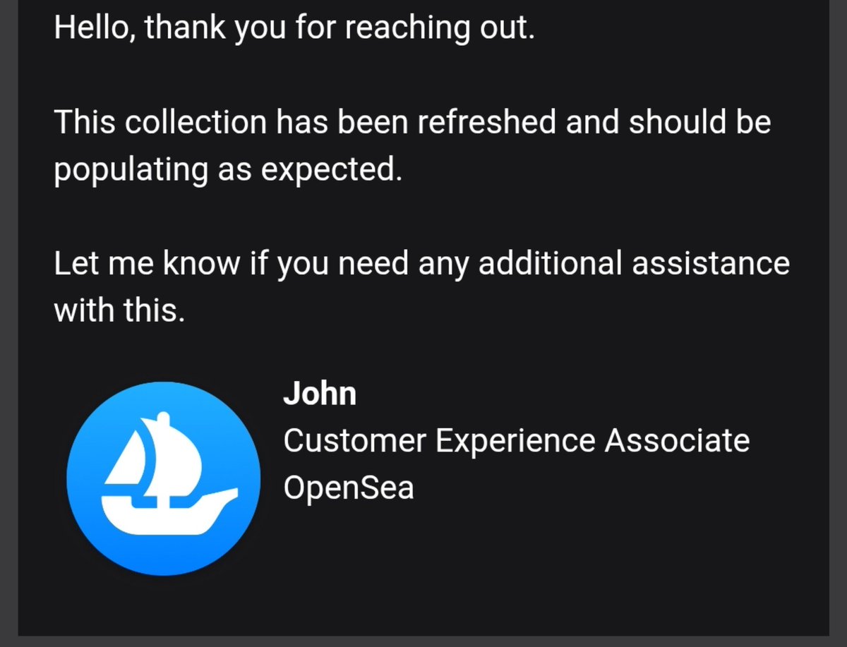 BoredCatsLC's tweet photo. Our issue with @opensea has been solved BCLC, we can keep building now, we can be found on the search engine now. https://t.co/XzF7a5gXtq