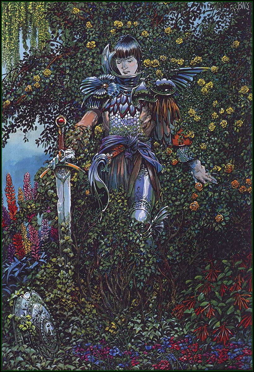 Einarbaldvii's tweet photo. Illustrations by Barry Windsor Smith. b. 1948 https://t.co/MZgPDPU65N
