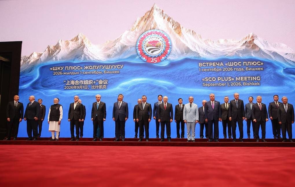 RealPepeEscobar's tweet photo. 🇷🇺🇨🇳🇮🇳🇵🇰🇮🇷🇧🇾🇰🇿🇰🇬🇹🇯🇺🇿 

The Bishkek Declaration may have been ultra-diplomatic. 

But they key points are VERY clear. 

It condemns the attack on Iran. 

Supports the reform of the international financial system. 

Propels the SCO to a key role debating global questions. 

Refutes double standards on terrorism. 

Opposes interference on sovereignty of states. 

Reaffirms indivisibility of security.

Eurasia Rollin'.