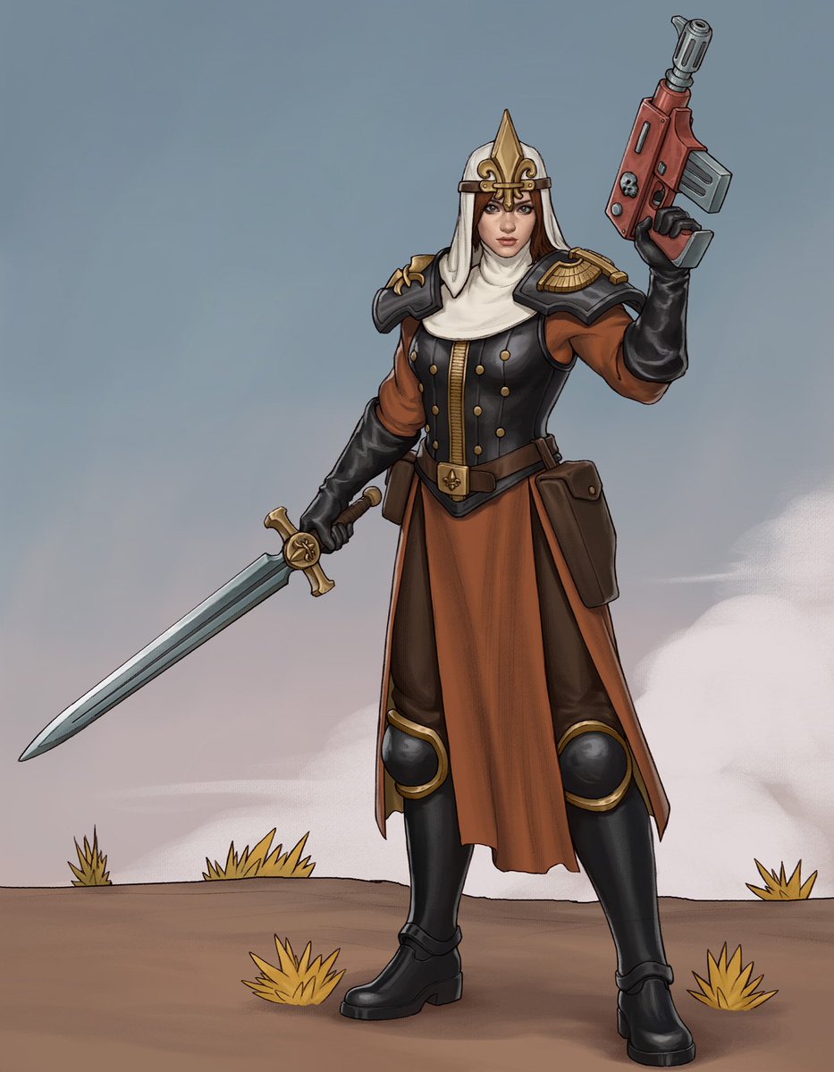 SpearOfSpace's tweet photo. Im also learning about the Adepta Sororitas/Sisters of Battle, when there is a time https://t.co/27rUYPkvm8