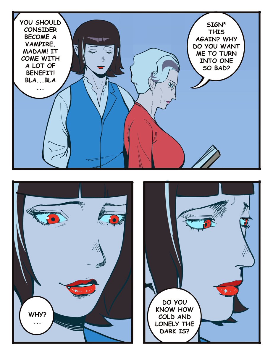 Bonnymama7's tweet photo. Vampire servant pt5 🧛‍♀️ https://t.co/g9OKm26YK5