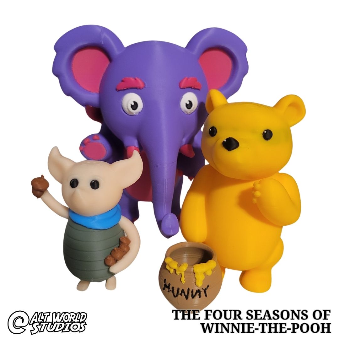 alt_world's tweet photo. The Kickstarter for the Four Seasons of Winnie the Pooh launches tomorrow at 10am! And we now have a Heffalump! 

You can sign up for the #Kickstarter launch notification by clicking the link in the first comment below.

#comics #winniethepooh #heffalump #piglet #graphicnovel https://t.co/U3KWIfeG4l