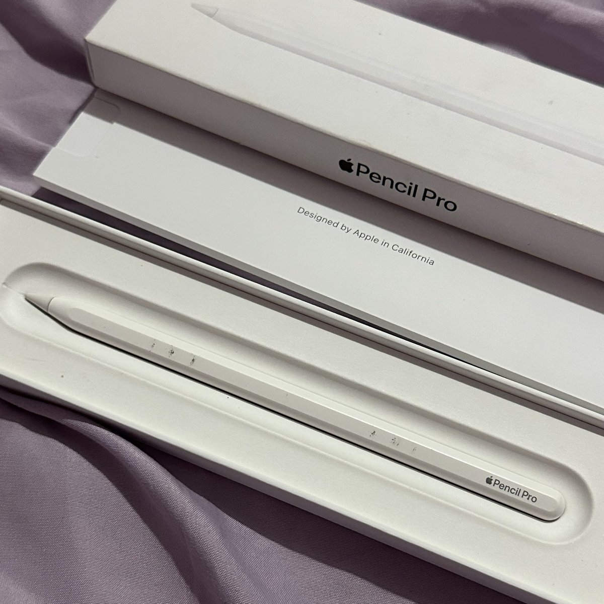 minwontgt's tweet photo. wts lfb ph ipad

Apple Pencil Pro - bought last Nov. 2025 from BTB
- ₱5,000 (₱4,500 lp)
- Fully functional, no issues
- Can do installment

• Actual item shown (barely used but have sign of usage from wireless charging)
• Can be tested upon meetup

📍 Pasig - SM Aura/BGC https://t.co/x2JIMofWVy