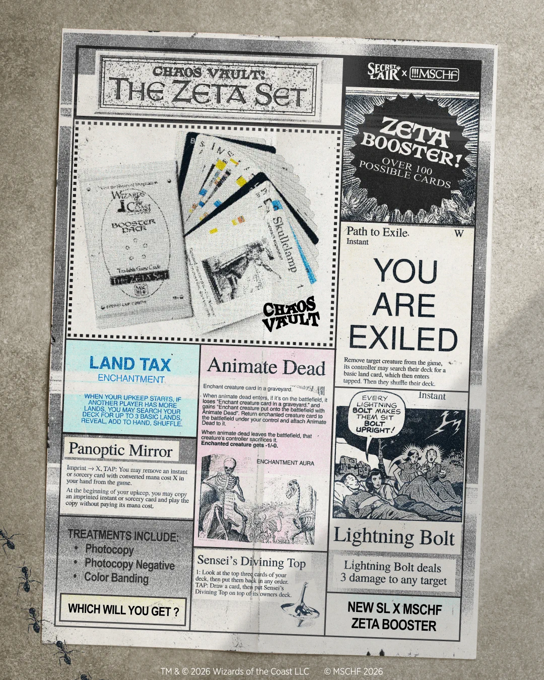 MTG Secret Lair a X: 