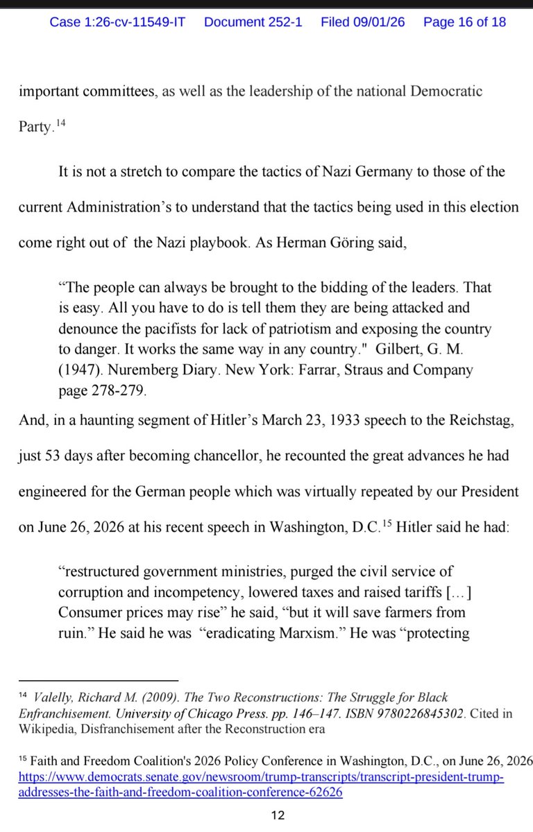 alegalnerd's tweet photo. Trump, Hitler, &amp; the Big Lie

https://t.co/uCwnC231tB https://t.co/eHLcuZ3hTV