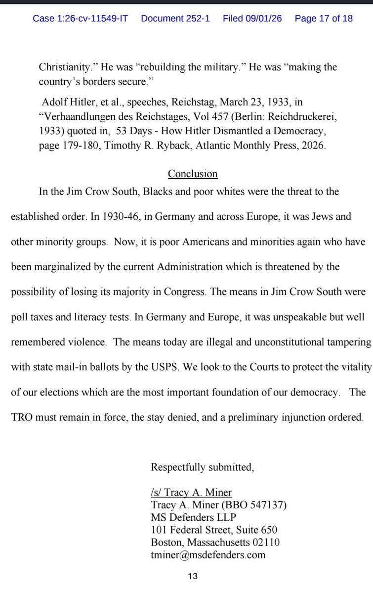 alegalnerd's tweet photo. Trump, Hitler, &amp; the Big Lie

https://t.co/uCwnC231tB https://t.co/eHLcuZ3hTV