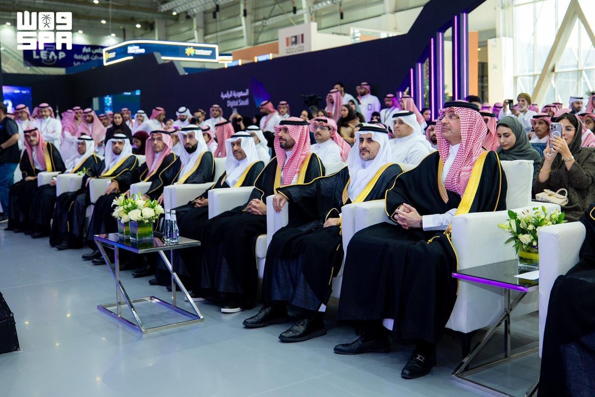 SPAregions's tweet photo. وزارة الإعلام في "ليب 2026".. تنقل للعالم أبرز مستجدات التقنية وتطلق منصتها الرقمية وتوسع من شراكاتها الإستراتيجية.
https://t.co/MSXAZhMDzj
#واس https://t.co/CwcBOOJPXB