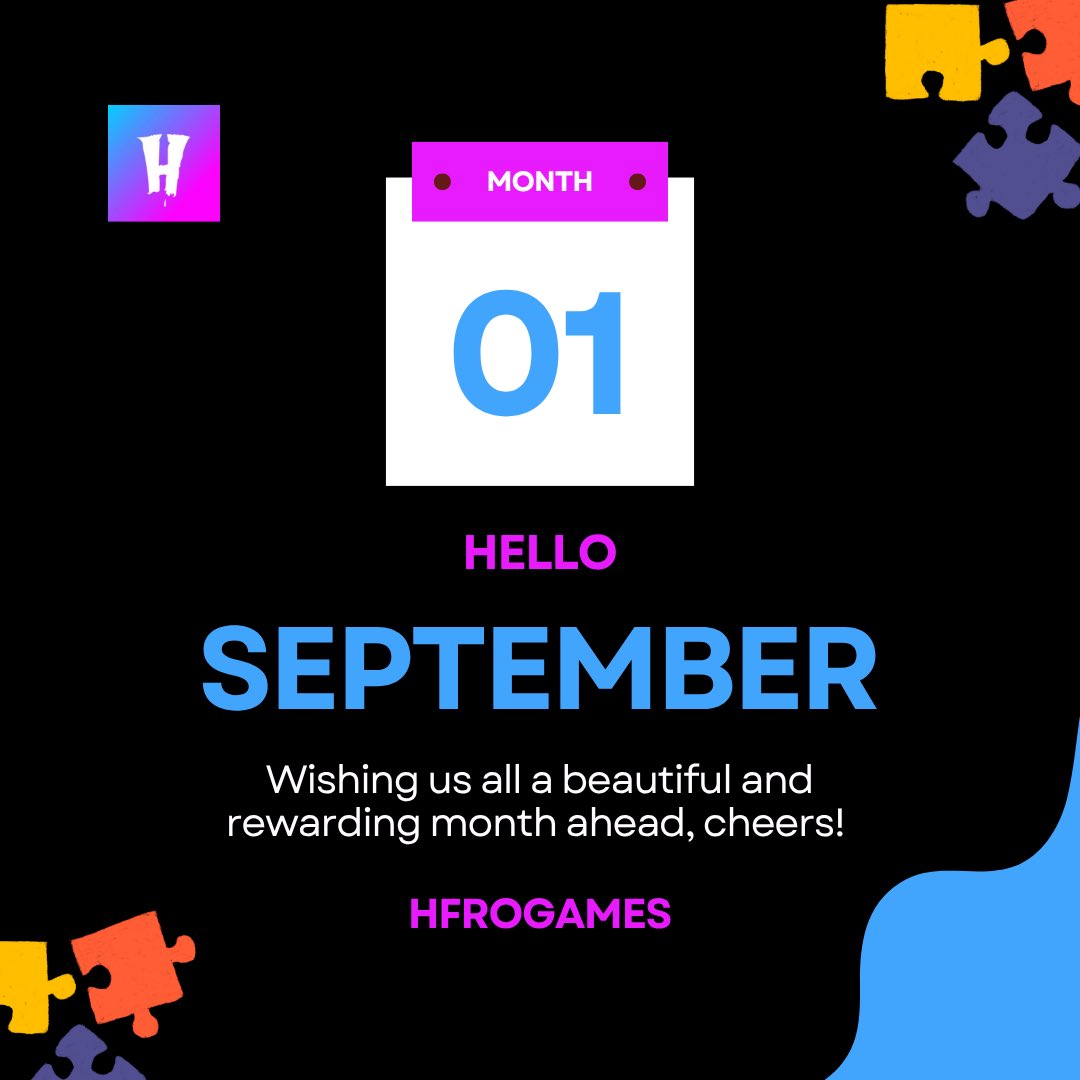 hfrogames's tweet photo. Happy new month from all of us at Hfrogames.💫 https://t.co/tp90UYTuCj